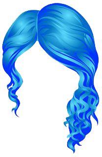 Blue Hair clipart #13, Download drawings