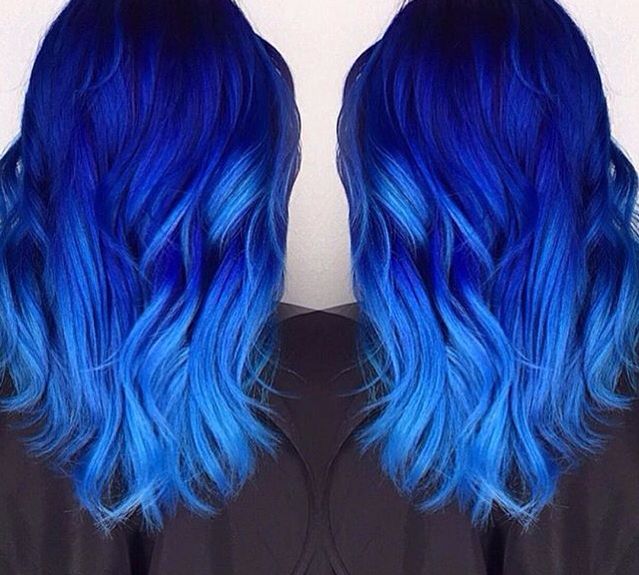 Blue Hair coloring #9, Download drawings