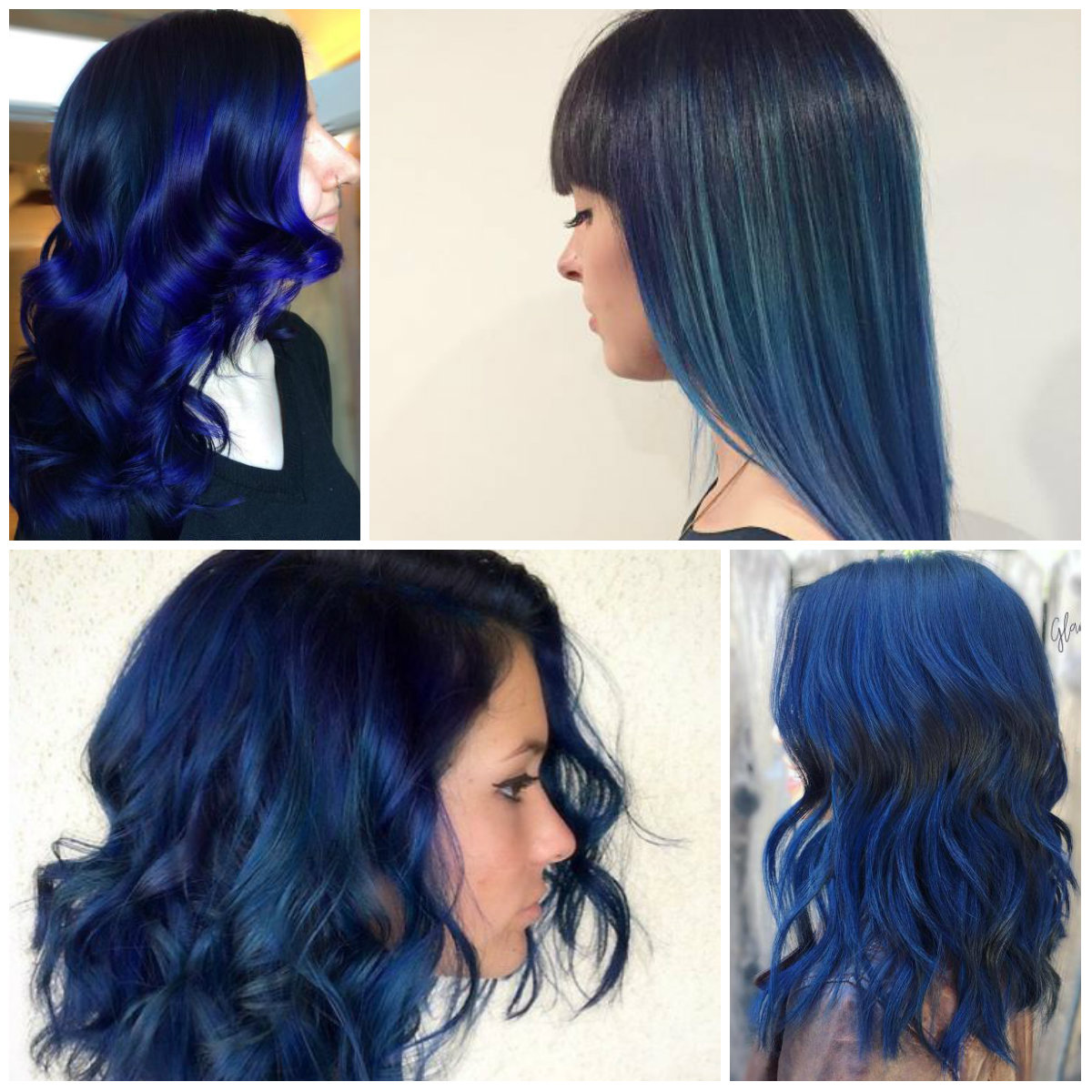 Blue Hair coloring #19, Download drawings