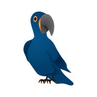 Blue-and-yellow Macaw svg #2, Download drawings