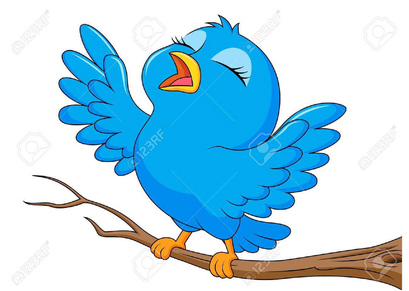 Bluebird clipart #9, Download drawings