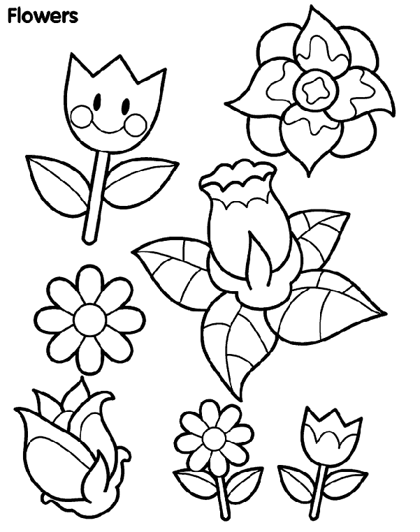 Blume coloring #19, Download drawings