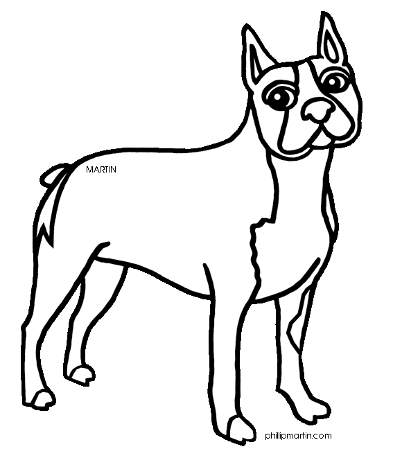 Boston Terrier coloring #17, Download drawings