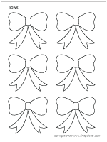 Bow coloring #6, Download drawings