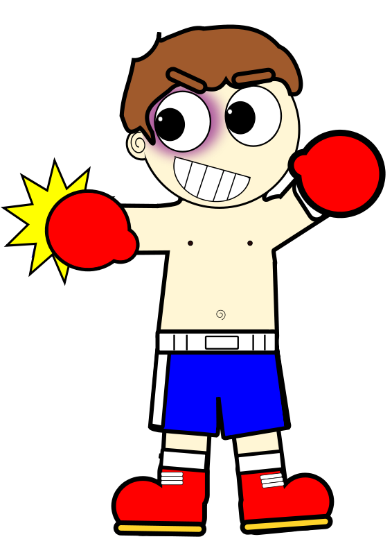 Boxer clipart #2, Download drawings