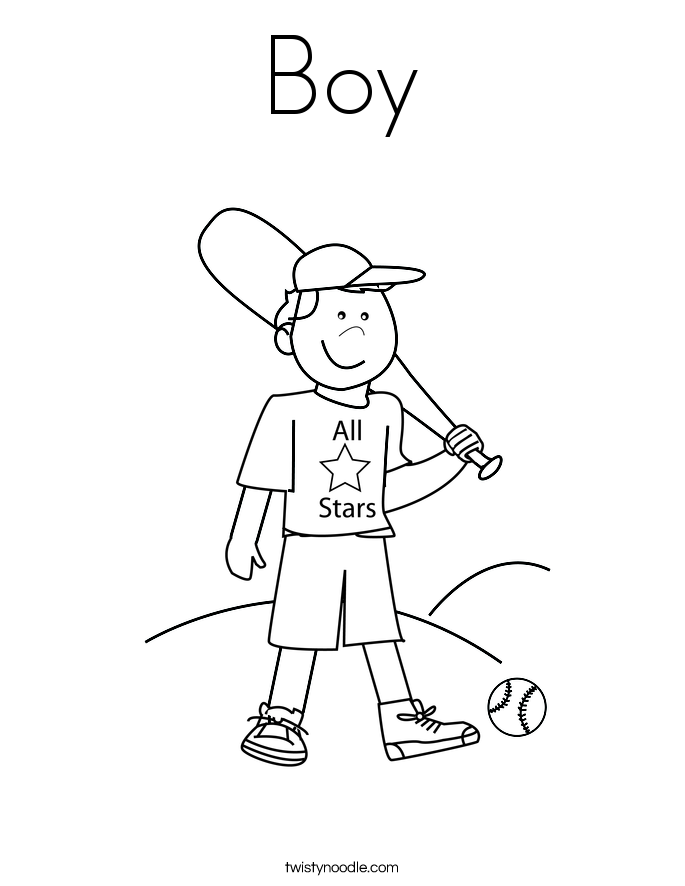 Boy coloring #18, Download drawings