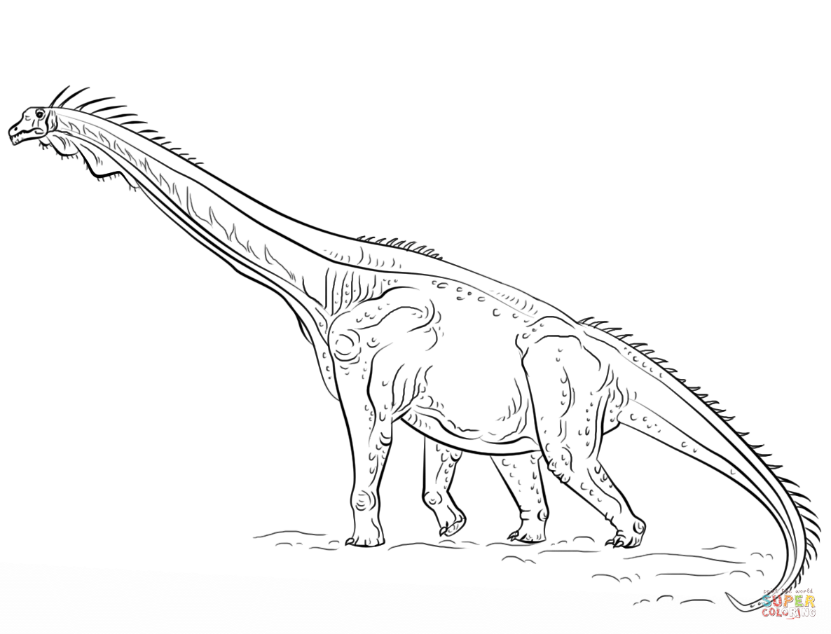Brachiosaurus coloring #12, Download drawings
