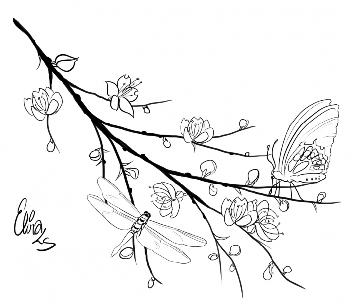 Branch coloring #4, Download drawings