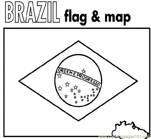 Brasil coloring #9, Download drawings