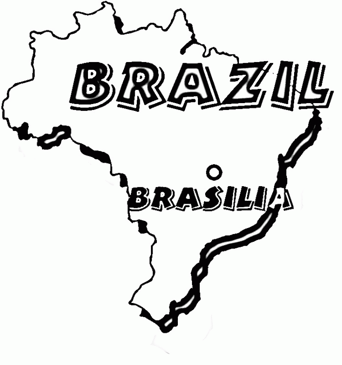 Brazil coloring #8, Download drawings