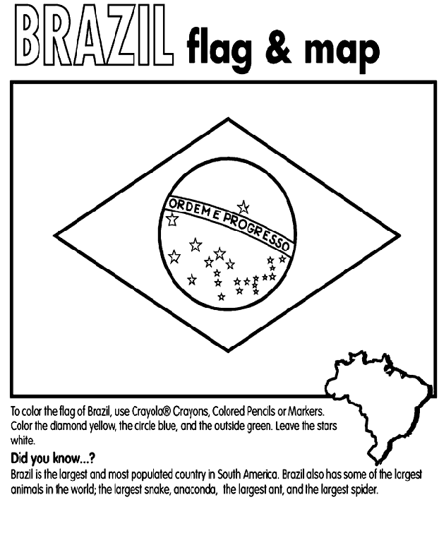 Brazil coloring #18, Download drawings