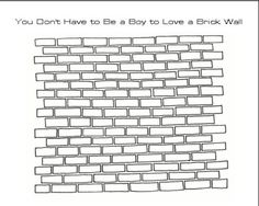 Brick coloring #17, Download drawings