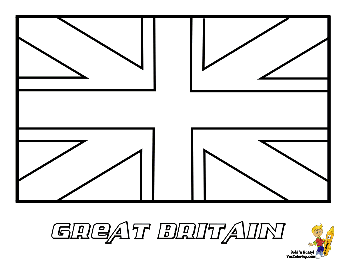 United Kingdom coloring #2, Download drawings