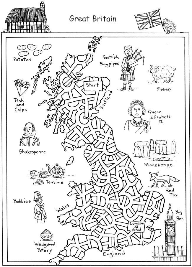 Britain coloring #5, Download drawings
