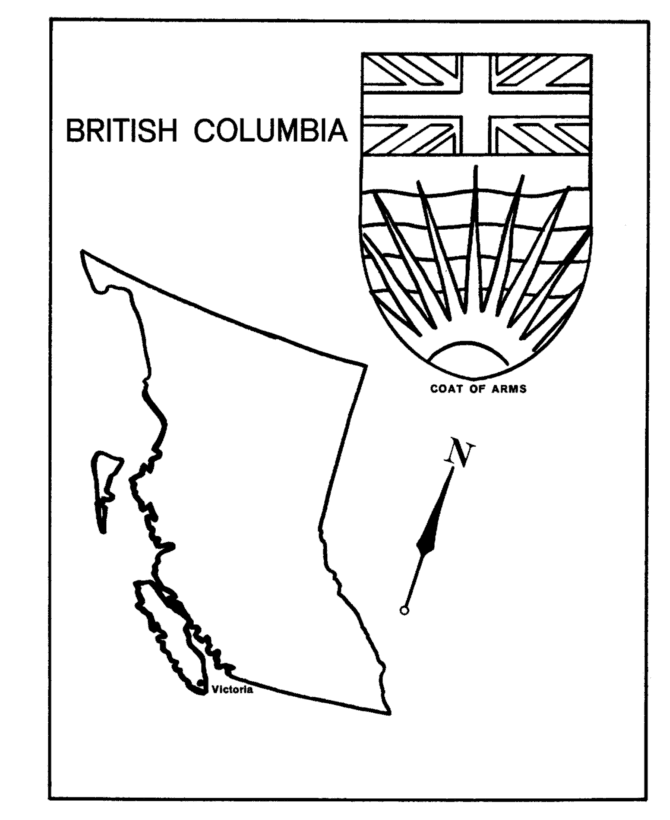 British Columbia coloring #16, Download drawings