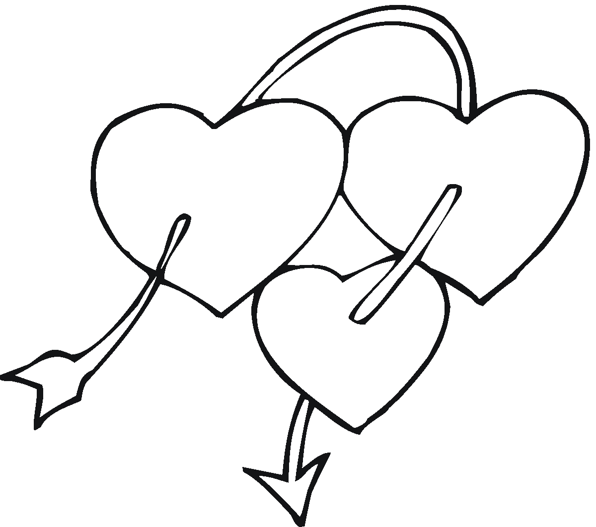Broken Hearts coloring #14, Download drawings