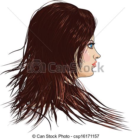 Brown Hair clipart #3, Download drawings