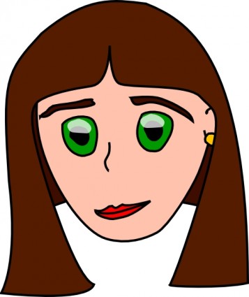 Brunette clipart #19, Download drawings