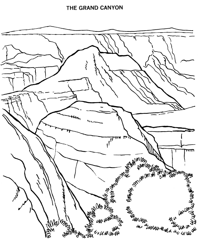 Bryce Canyon National Park coloring #9, Download drawings