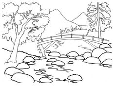 Buffalo River coloring #19, Download drawings
