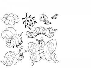 Bugs coloring #5, Download drawings