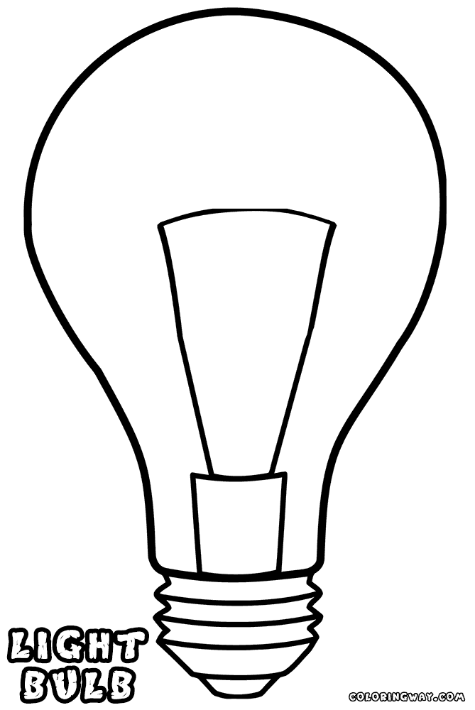 Bulb coloring #12, Download drawings
