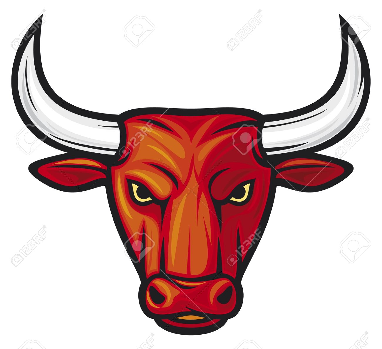 Bulls clipart #15, Download drawings
