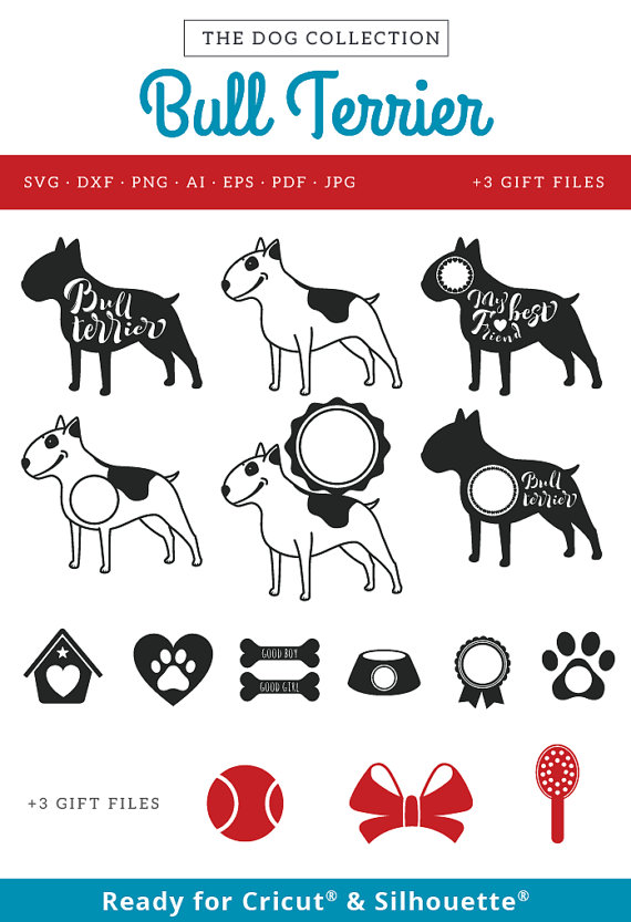 Bull Terrier svg #11, Download drawings