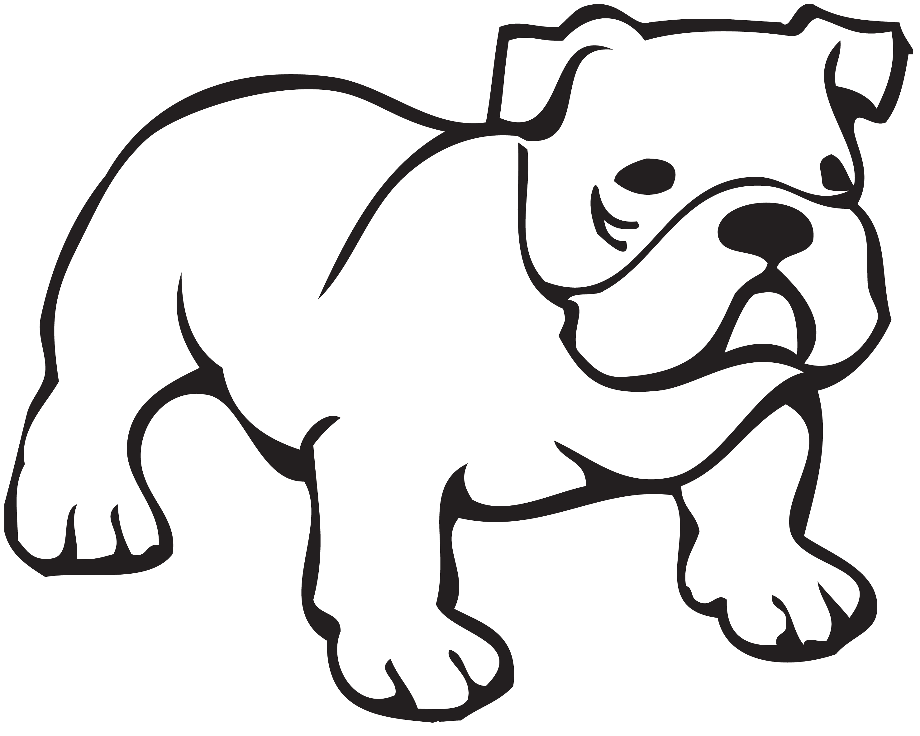 Bulldog clipart #18, Download drawings