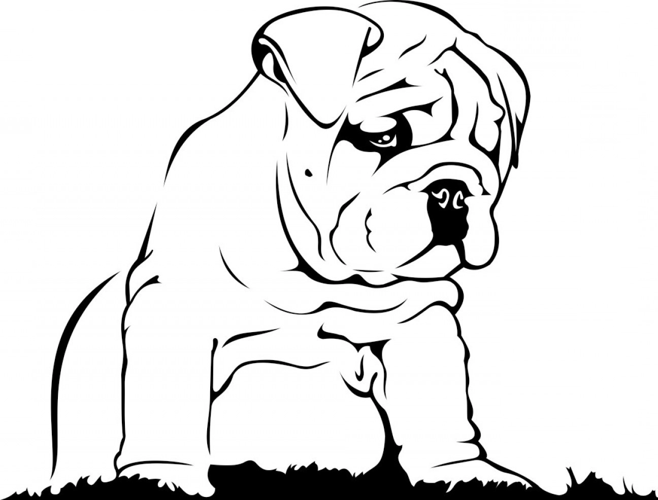 bulldog svg free #957, Download drawings