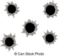Bullet Hole clipart #6, Download drawings
