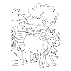 Bullock coloring #13, Download drawings