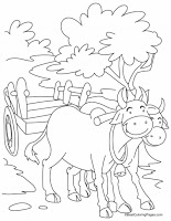 Bullock coloring #15, Download drawings
