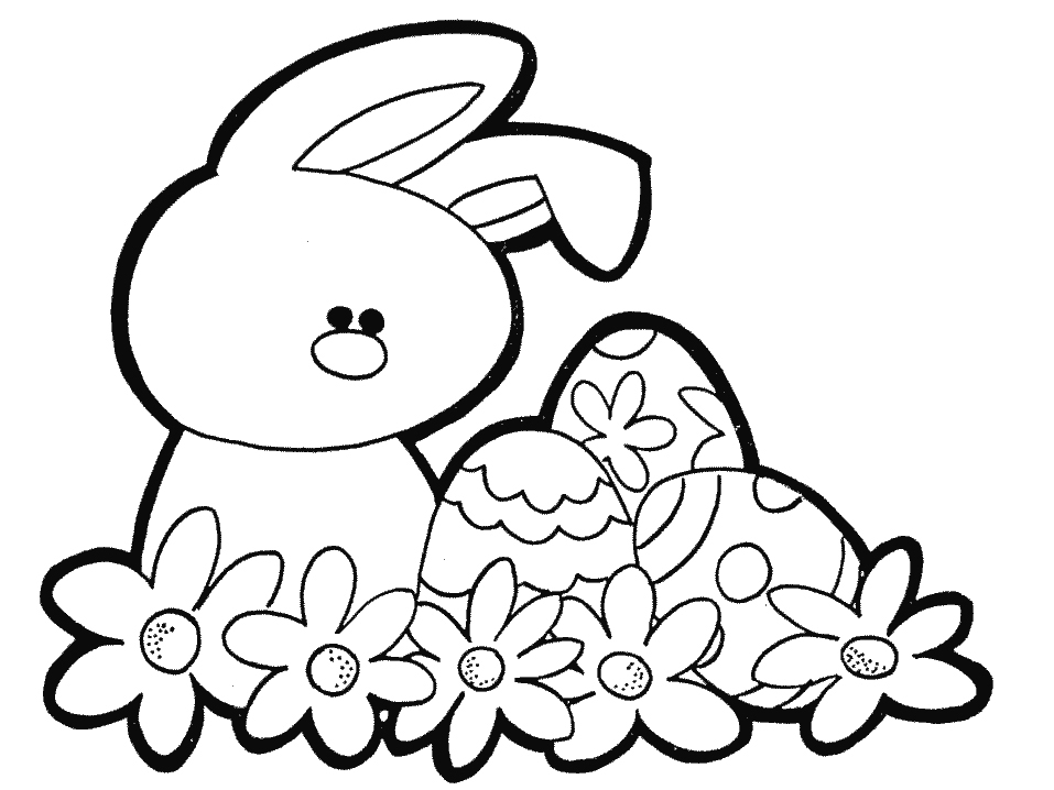 Bunny coloring #7, Download drawings