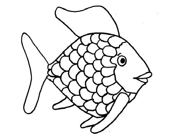 Tropical Fish coloring #18, Download drawings