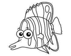 Butterflyfish coloring #20, Download drawings