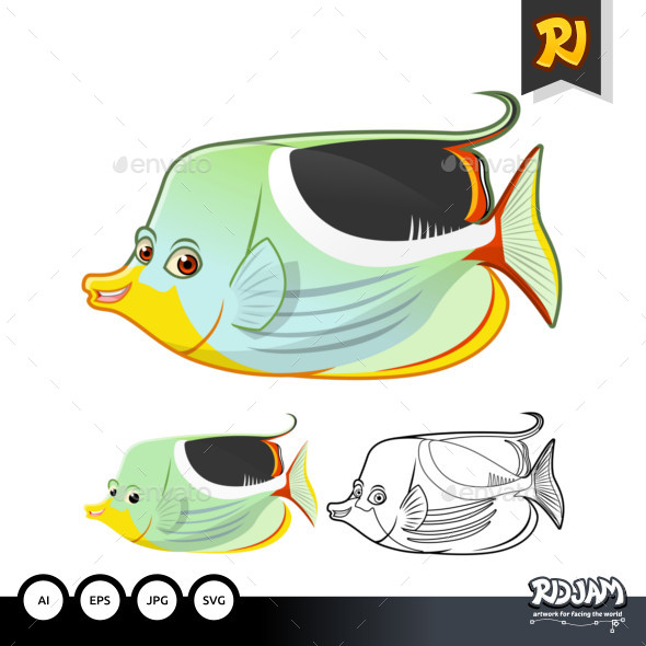 Butterflyfish svg #13, Download drawings