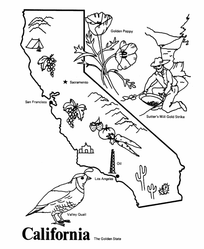 California coloring #18, Download drawings