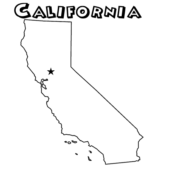 California coloring #17, Download drawings