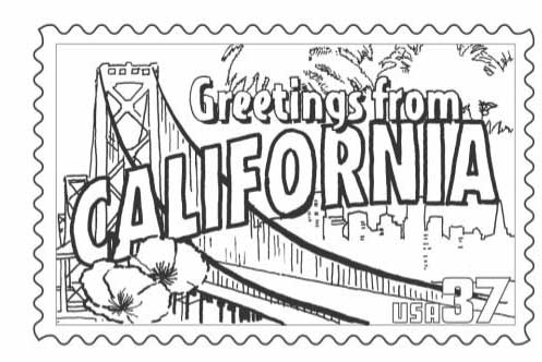 California coloring #5, Download drawings