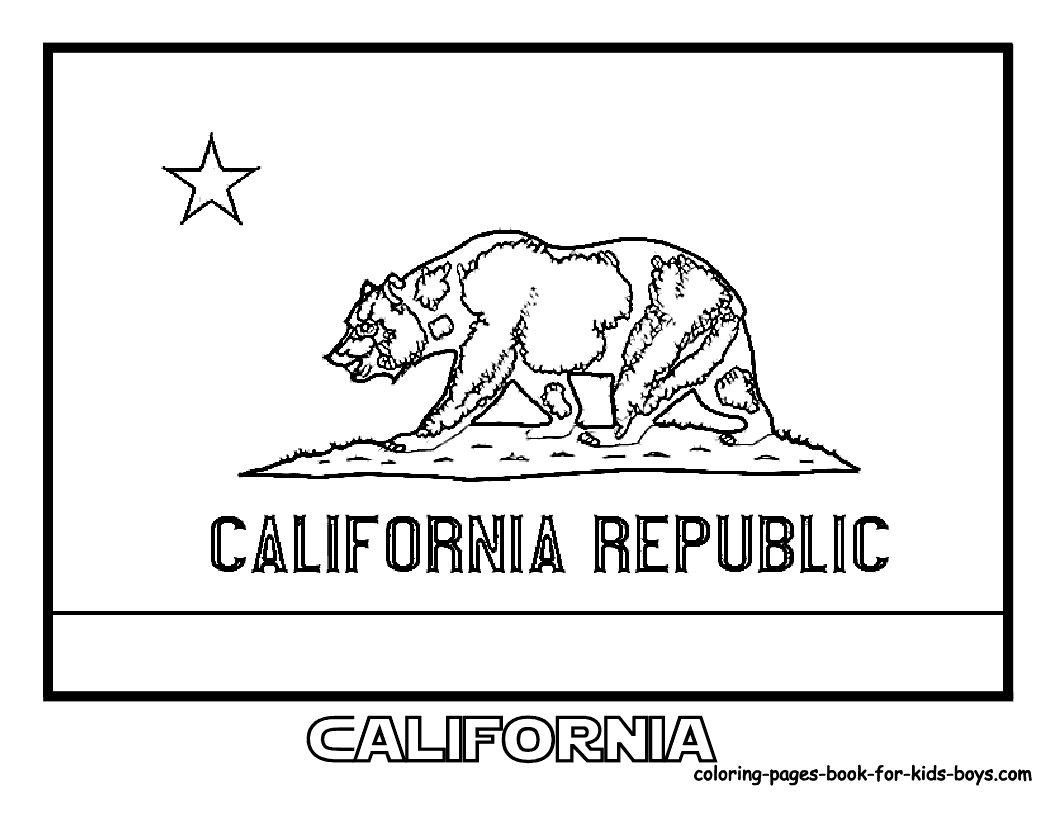California coloring #14, Download drawings