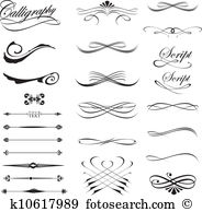 Calligraphy clipart #4, Download drawings