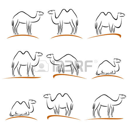 Camel Train coloring #2, Download drawings