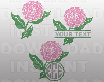 Camellia svg #13, Download drawings