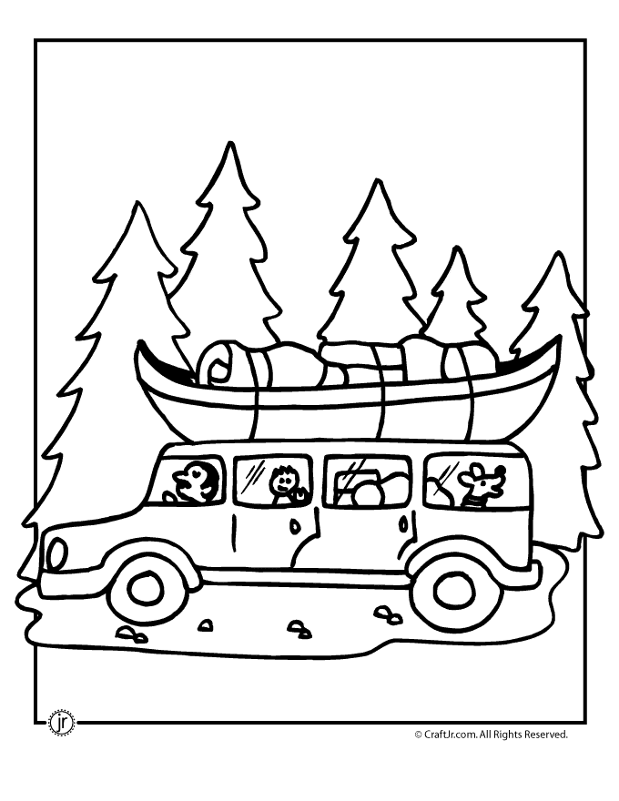Camp coloring #20, Download drawings