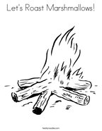 Campfire coloring #10, Download drawings