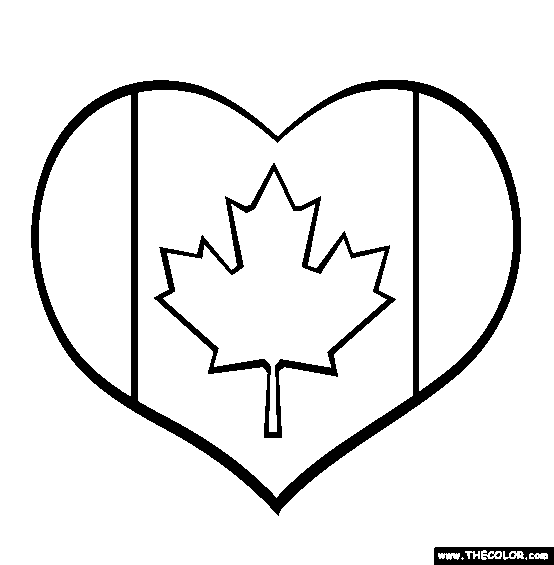 Canada coloring #19, Download drawings