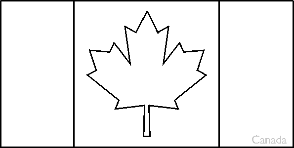 Canada coloring #10, Download drawings