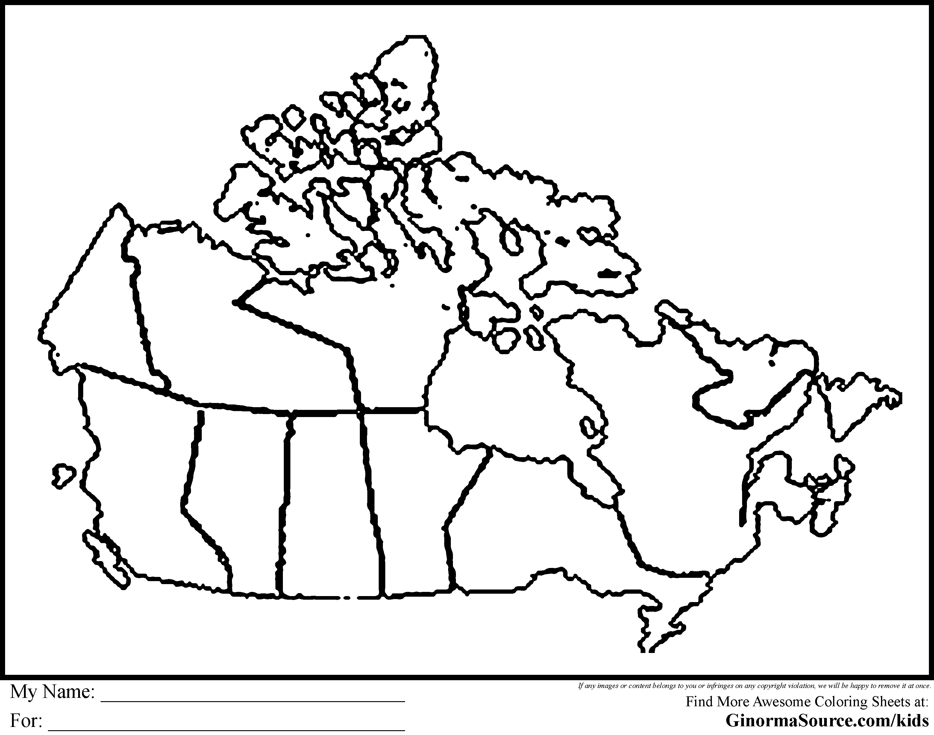 Canada coloring #15, Download drawings