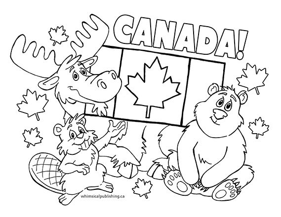 Canada coloring #20, Download drawings